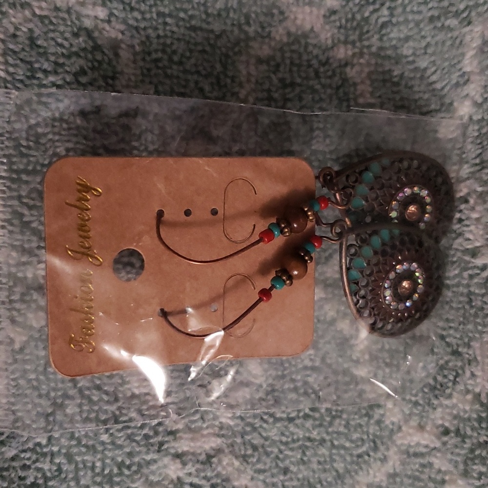 Hook dangled earrings‎